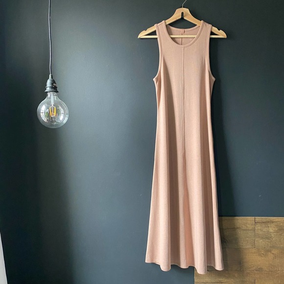 LUNYA Restore Fitted Dress otium tan heather - Picture 4 of 15